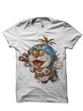 DoraMech White T-Shirt Hoodie, Sweatshirt | PureTeeCo.com