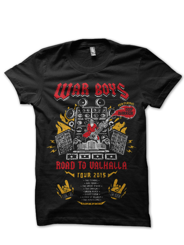 Mad Max Black T-Shirt Hoodie, Sweatshirt | PureTeeCo.com