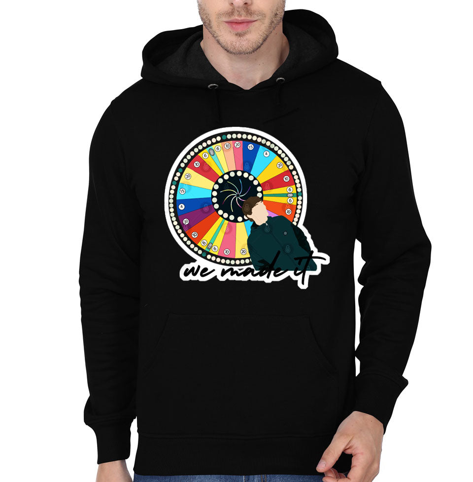 We Made It Wheel Black Hoodie T-Shirts, Sweatshirt | PureTeeCo.com