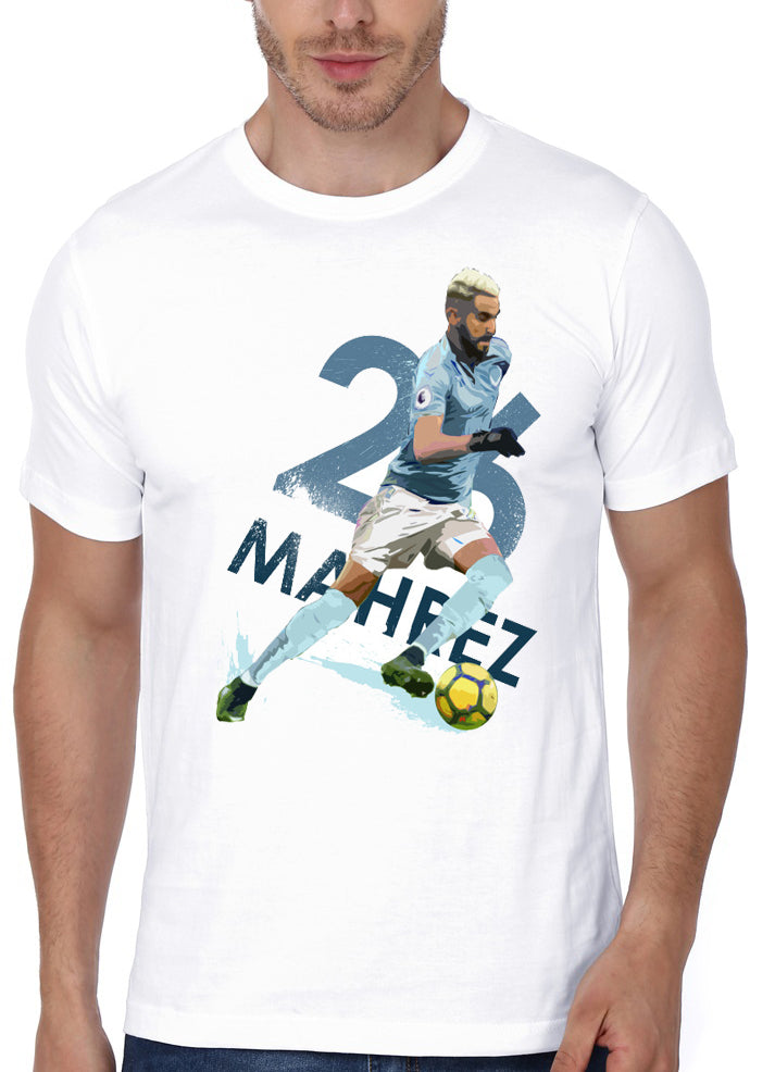 Mahrez â€“ Manchester City White T-Shirt Hoodie, Sweatshirt | PureTeeCo.com