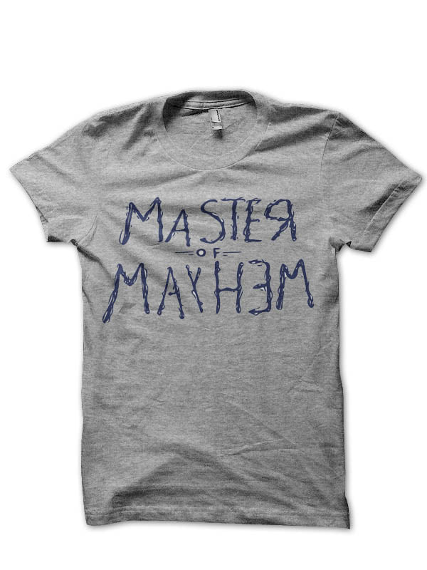 Master Of Mayhem Half Sleeve T-Shirt Hoodie, Sweatshirt | PureTeeCo.com