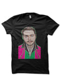 Post Malone Black Half Sleeve T-Shirt Hoodie, Sweatshirt | PureTeeCo.com