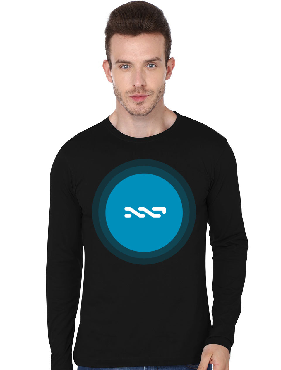NXT Blockchain Platform Black Full Sleeve T-Shirt Hoodie, Sweatshirt | PureTeeCo.com