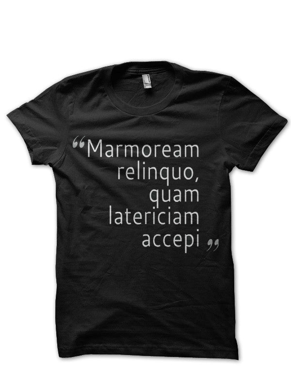 Marmoream Relinquo Black T-Shirt Hoodie, Sweatshirt | PureTeeCo.com