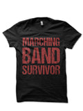 Marching Band Survivor Black T-Shirt Hoodie, Sweatshirt | PureTeeCo.com