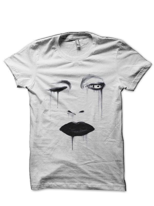 Marilyn Manson Half Sleeve T-Shirt Style001 Hoodie, Sweatshirt | PureTeeCo.com