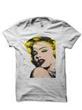 Marilyn Monroe White T-Shirt Hoodie, Sweatshirt | PureTeeCo.com