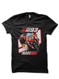 Bikers Black Half Sleeve T-Shirt Hoodie, Sweatshirt | PureTeeCo.com