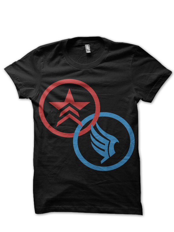 Mass Effect Black Tee Style001 Hoodie, Sweatshirt | PureTeeCo.com
