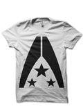 Mass Effect Allaince White Tee Hoodie, Sweatshirt | PureTeeCo.com