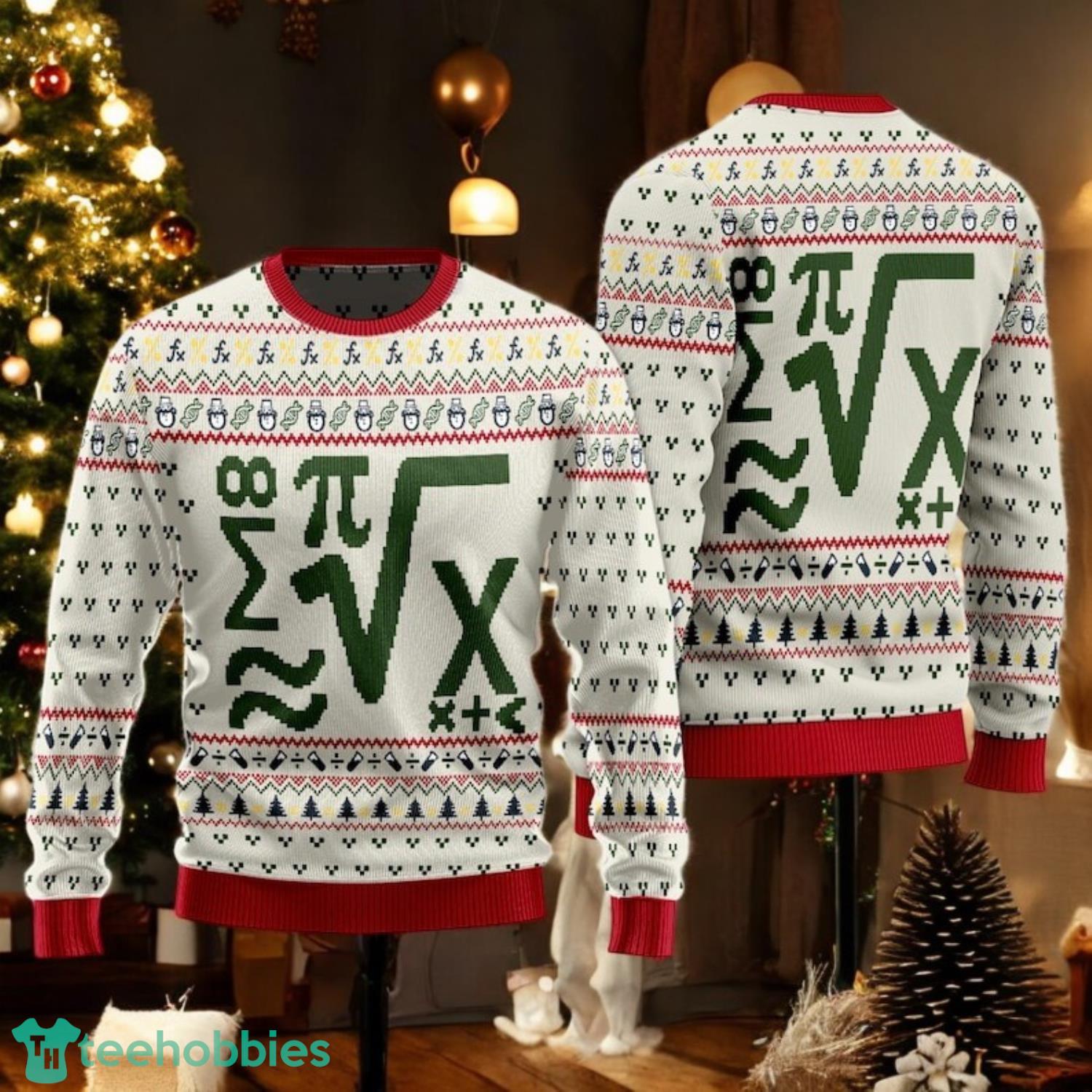 Math Equation Ugly Christmas Sweater