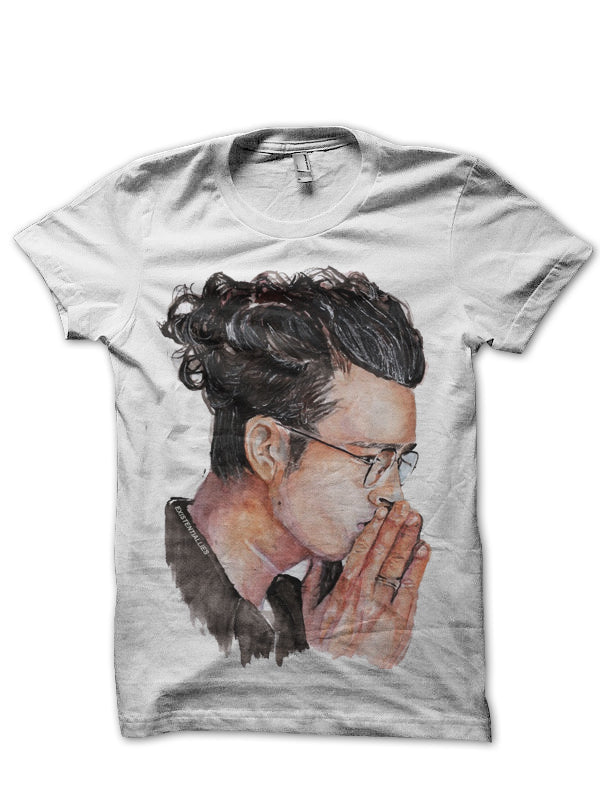 Matty Healy 1975 White T-Shirt Hoodie, Sweatshirt | PureTeeCo.com