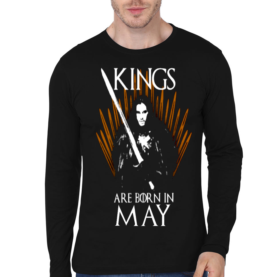 Kings Are Born In May T-Shirt Style002 Hoodie, Sweatshirt | PureTeeCo.com