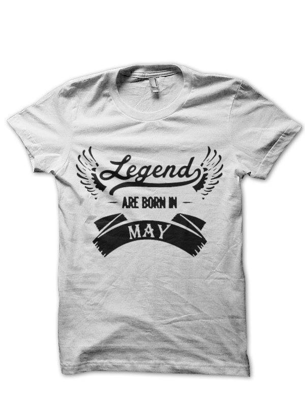 Legends Are Born In May T-Shirt Style001 Hoodie, Sweatshirt | PureTeeCo.com