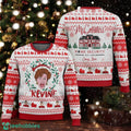 McCallister Home Security Ugly Sweater Fun Christmas Movie Sweater