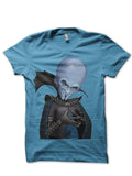 Mega Mind Light Blue Tee Hoodie, Sweatshirt | PureTeeCo.com