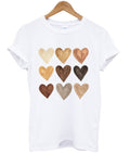 melanin heart t-shirt Hoodie, Sweatshirt | PureTeeCo.com