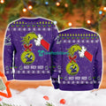Melbourne Storm Nrl Grinch Hand Ugly Christmas Sweater 3D