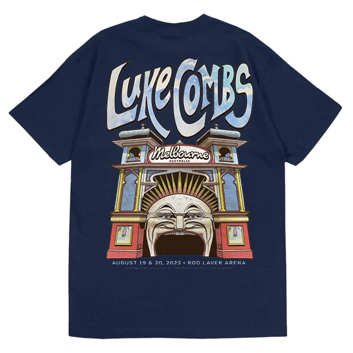 World Tour Melbourne Tee Hoodie, Sweatshirt | PureTeeCo.com (Image 2)