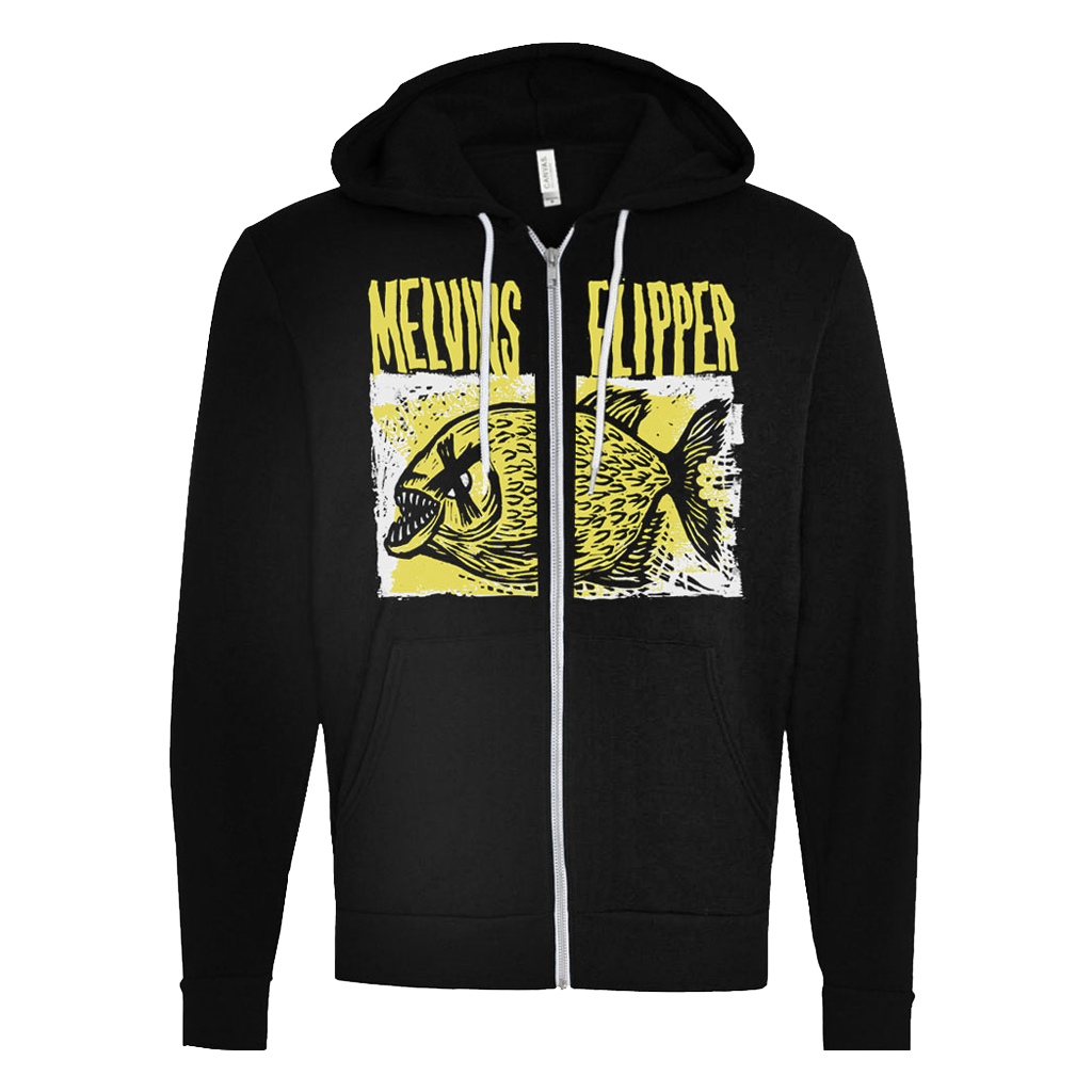 Flipper x Melvins Hot Fish Hoodie T-Shirts, Sweatshirt | PureTeeCo.com (Image 2)