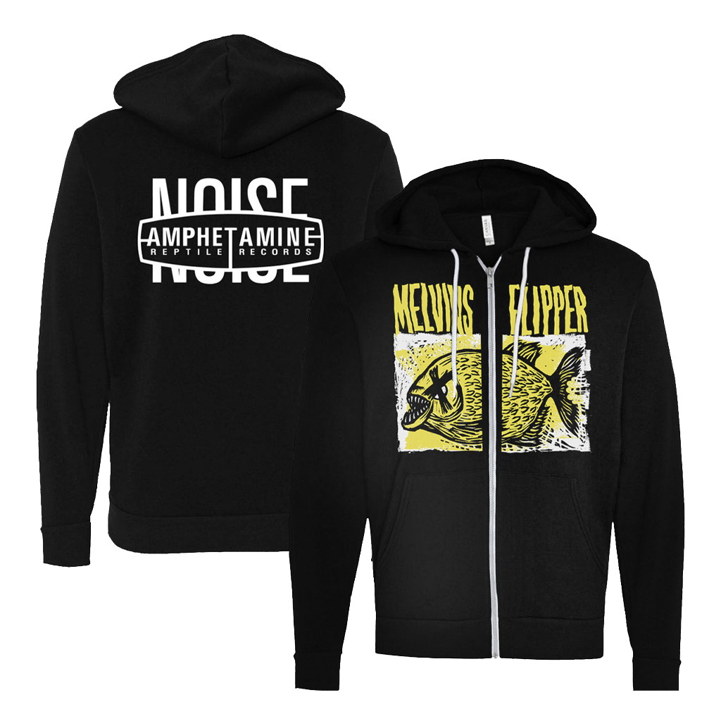 Flipper x Melvins Hot Fish Hoodie T-Shirts, Sweatshirt | PureTeeCo.com (Image 1)