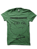 Challenge Accepted Green Tee Hoodie, Sweatshirt | PureTeeCo.com