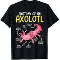 mens Anatomy of an Axolotl Kawaii Salamander Pet Axolotl Lover T-Shirt Hoodie, Sweatshirt | PureTeeCo.com
