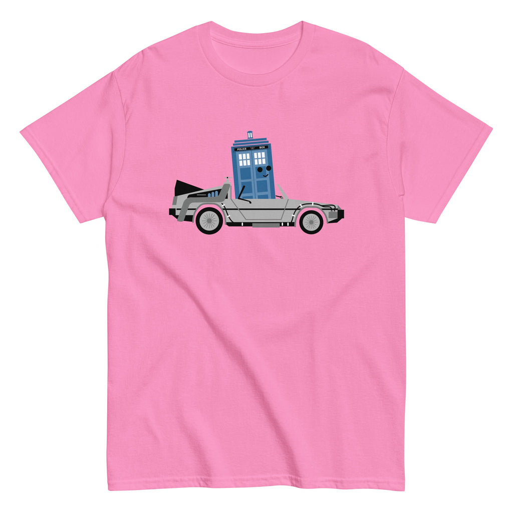 Time Machine x Two Men's Classic Tee Hoodie, Sweatshirt | PureTeeCo.com (Image 4)