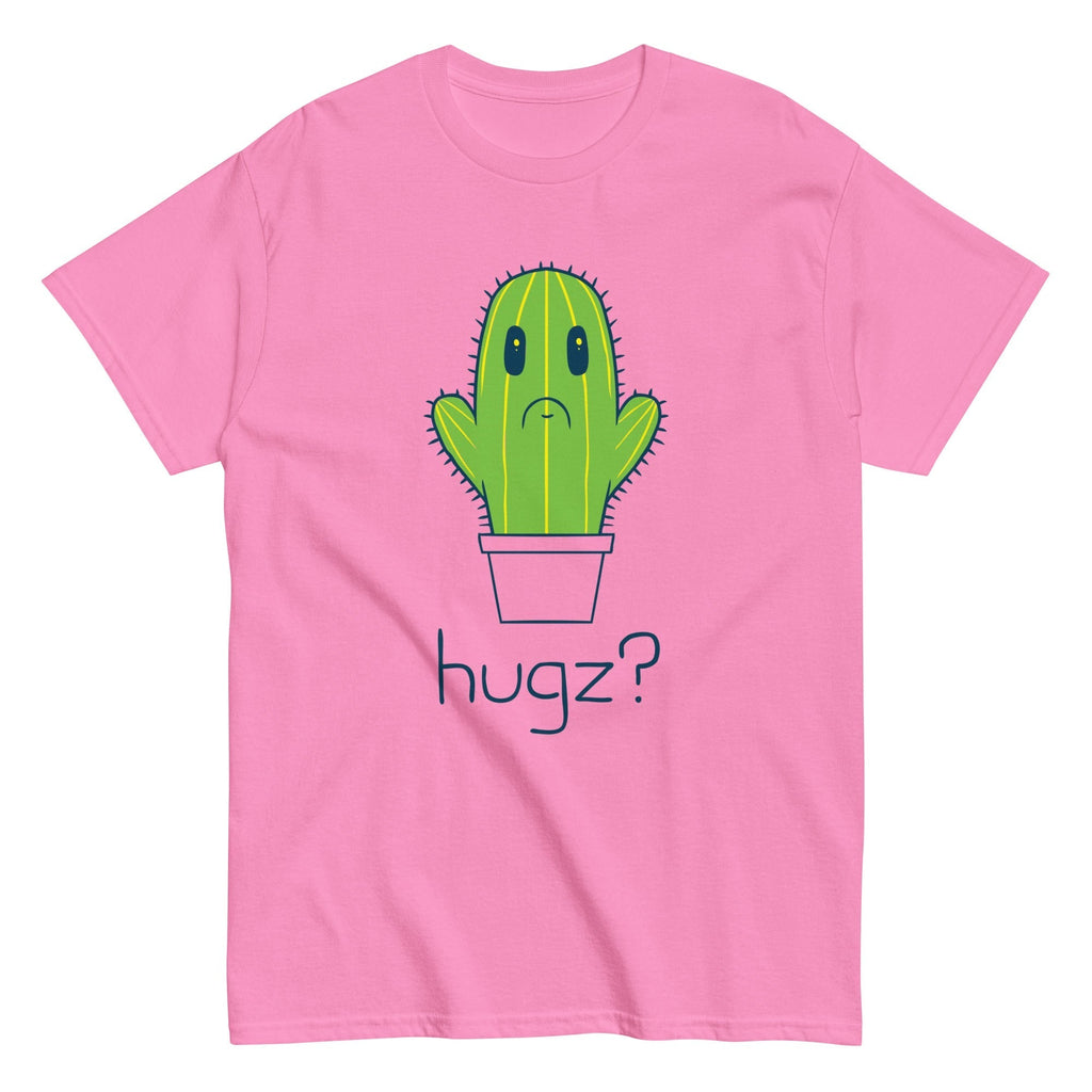 Hugz? Cactus Men's Classic Tee Hoodie, Sweatshirt | PureTeeCo.com (Image 3)
