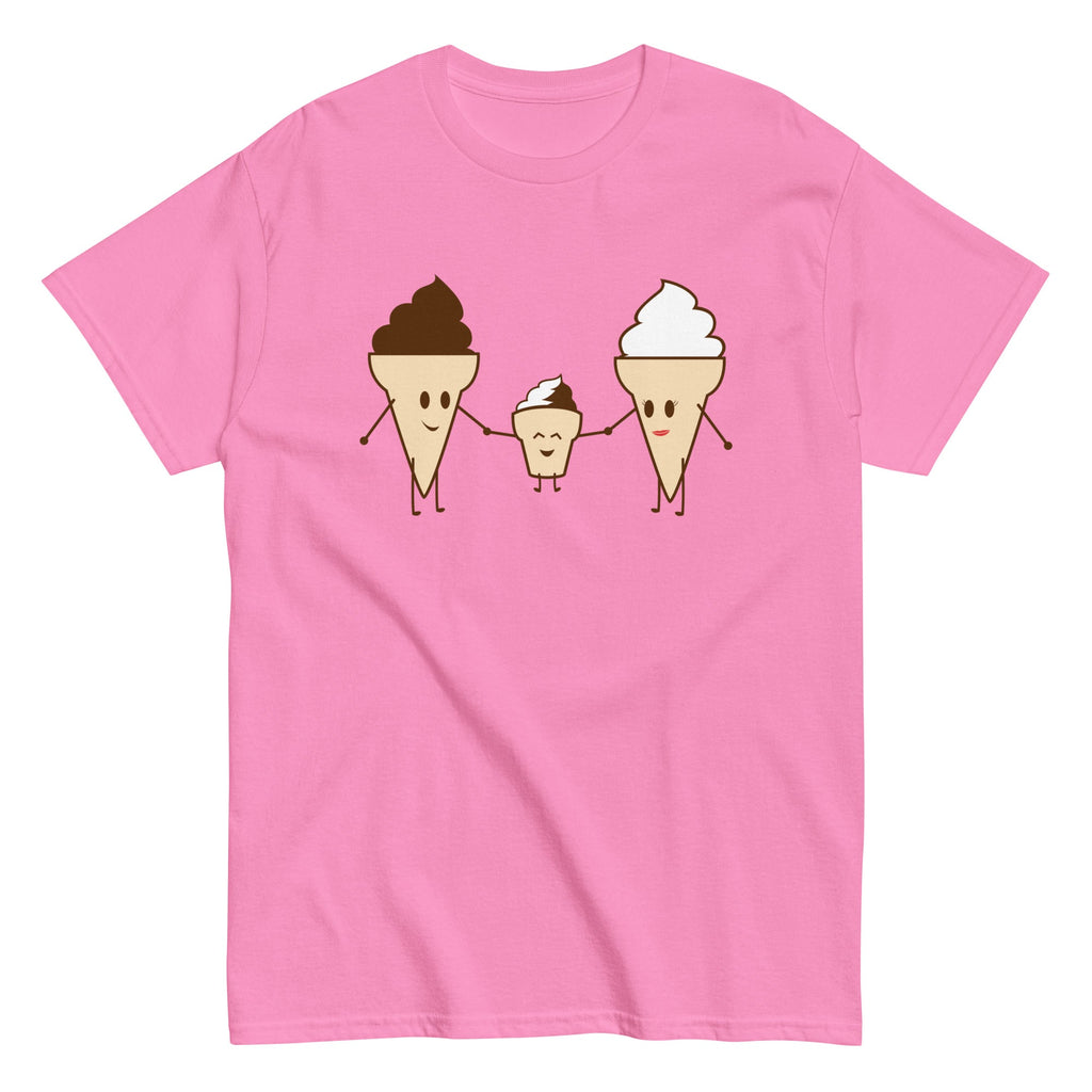 Ice Cream Family Men's Classic Tee Hoodie, Sweatshirt | PureTeeCo.com (Image 3)