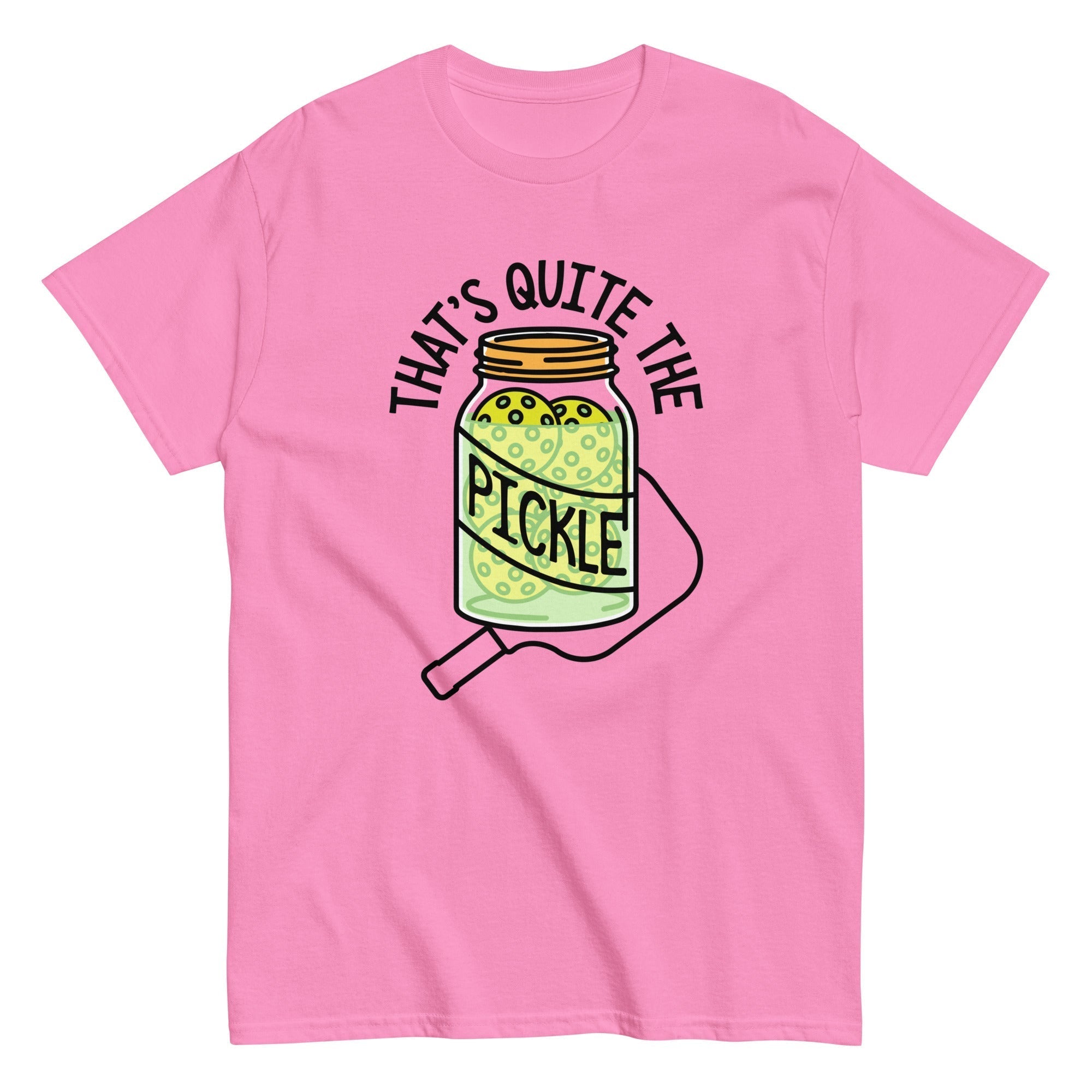 That's Quite The Pickle Men's Classic Tee Hoodie, Sweatshirt | PureTeeCo.com (Image 3)