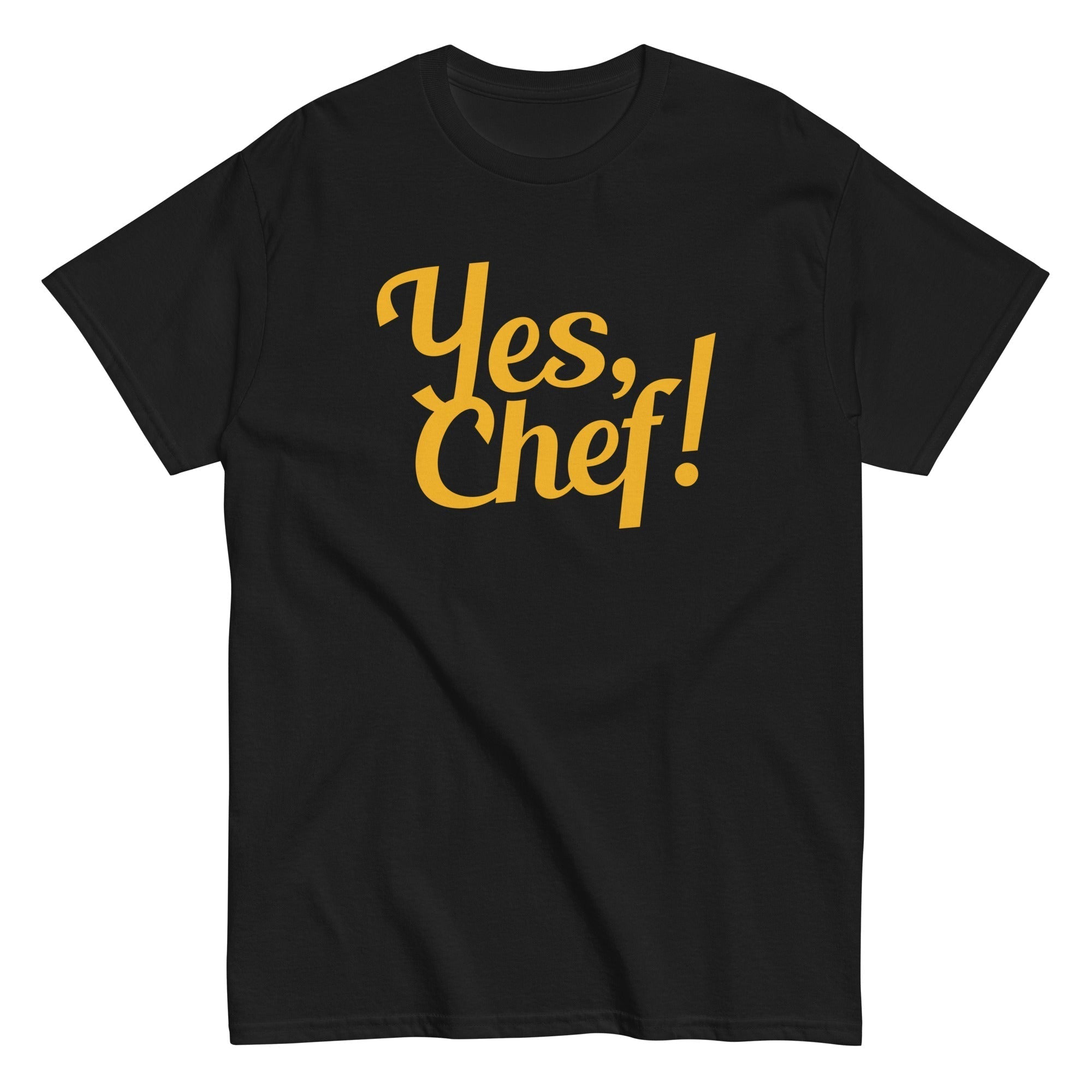 Yes, Chef! Men's Classic Tee Hoodie, Sweatshirt | PureTeeCo.com (Image 3)
