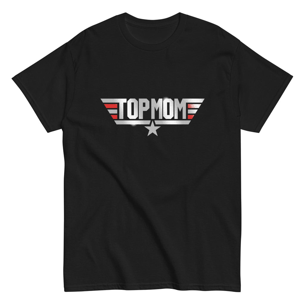Top Mom Men's Classic Tee Hoodie, Sweatshirt | PureTeeCo.com (Image 2)