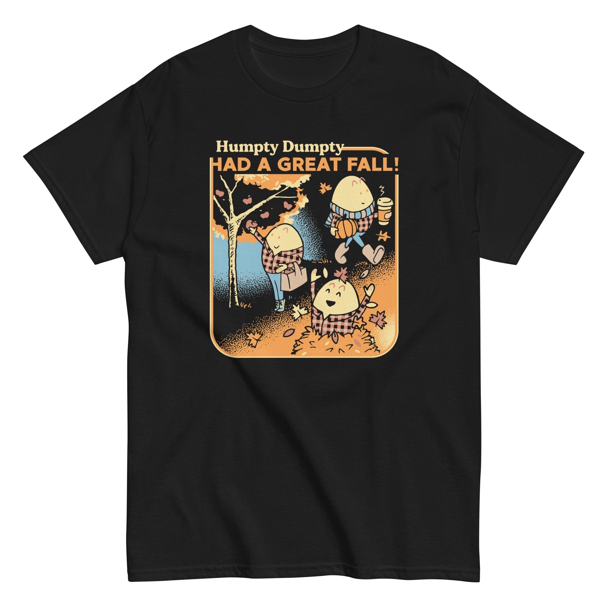Humpty Dumpty Had A Great Fall Men's Classic Tee Hoodie, Sweatshirt | PureTeeCo.com (Image 4)