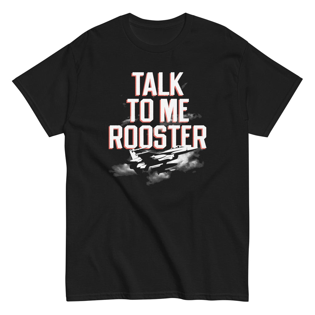 Talk To Me Rooster Men's Classic Tee Hoodie, Sweatshirt | PureTeeCo.com (Image 3)