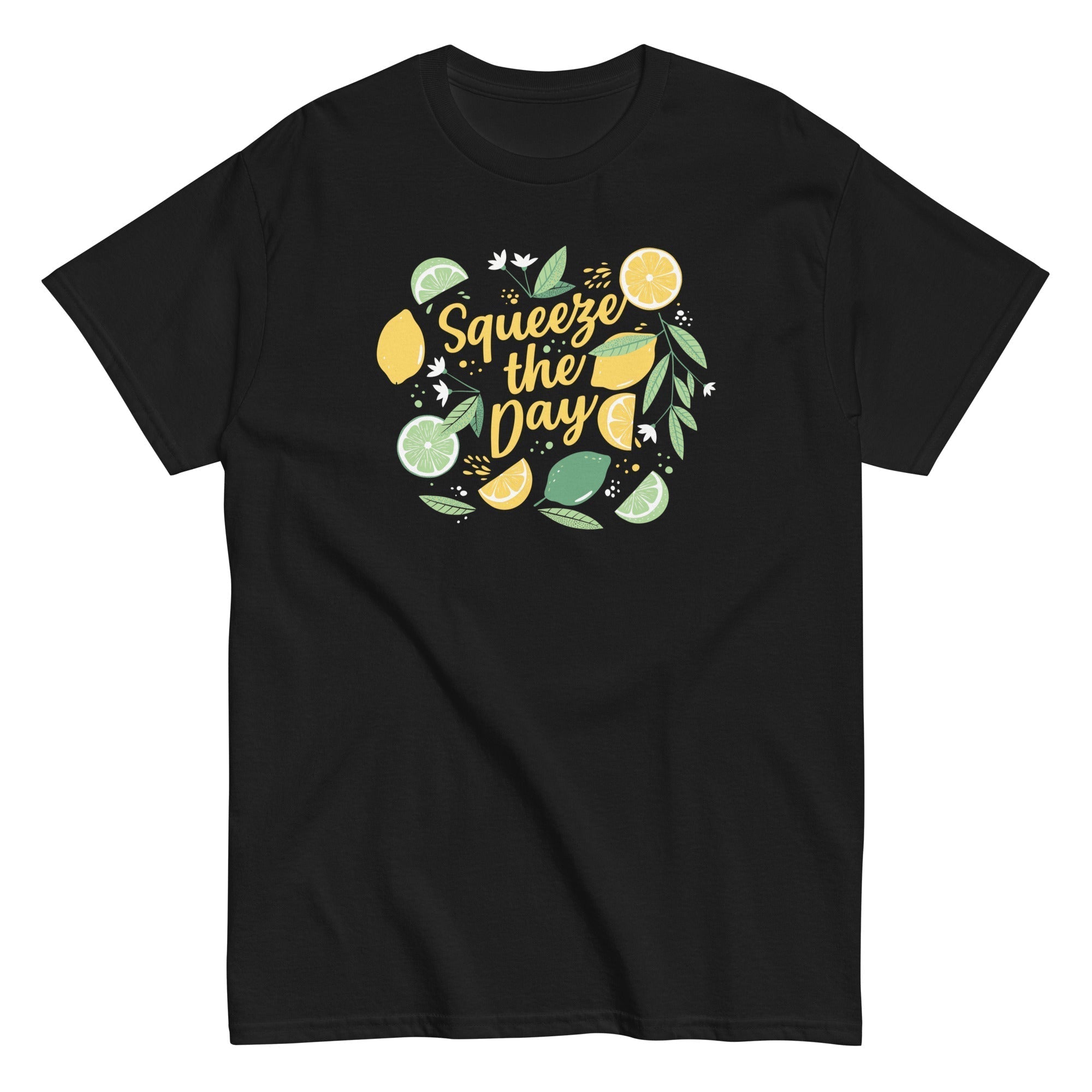 Squeeze The Day Men's Classic Tee Hoodie, Sweatshirt | PureTeeCo.com (Image 2)