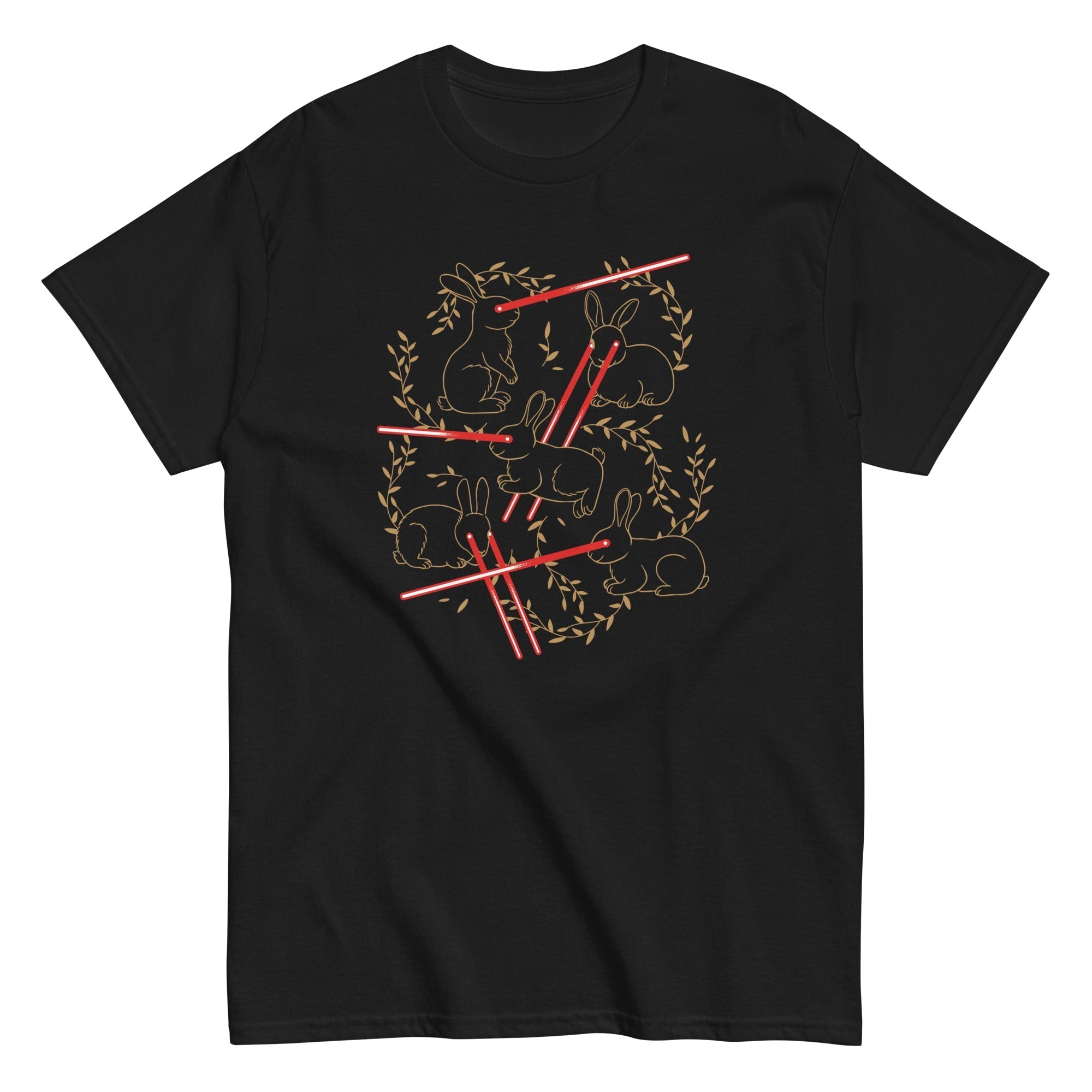 Laser Buns Men's Classic Tee Hoodie, Sweatshirt | PureTeeCo.com (Image 1)