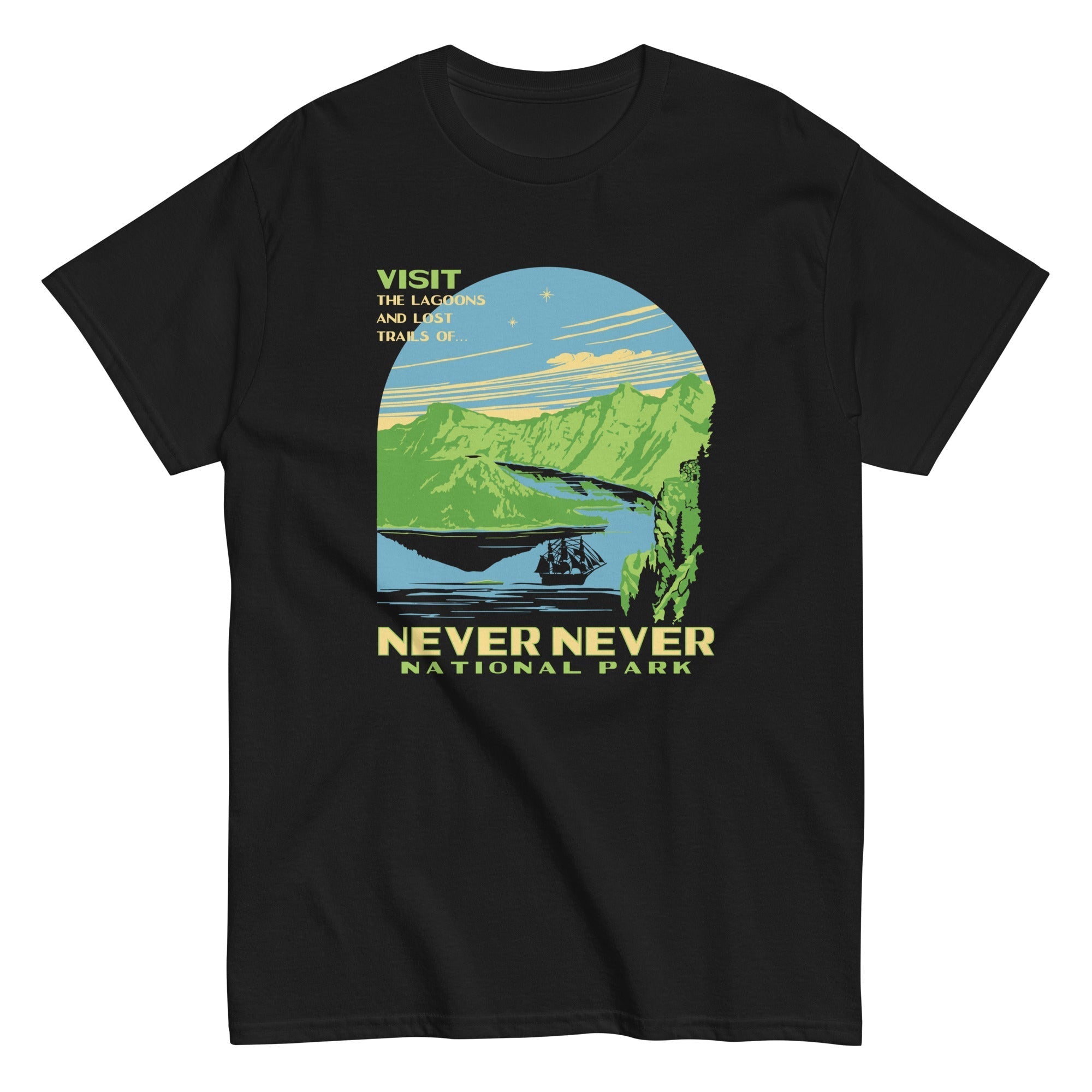Never Never National Park Men's Classic Tee Hoodie, Sweatshirt | PureTeeCo.com (Image 2)