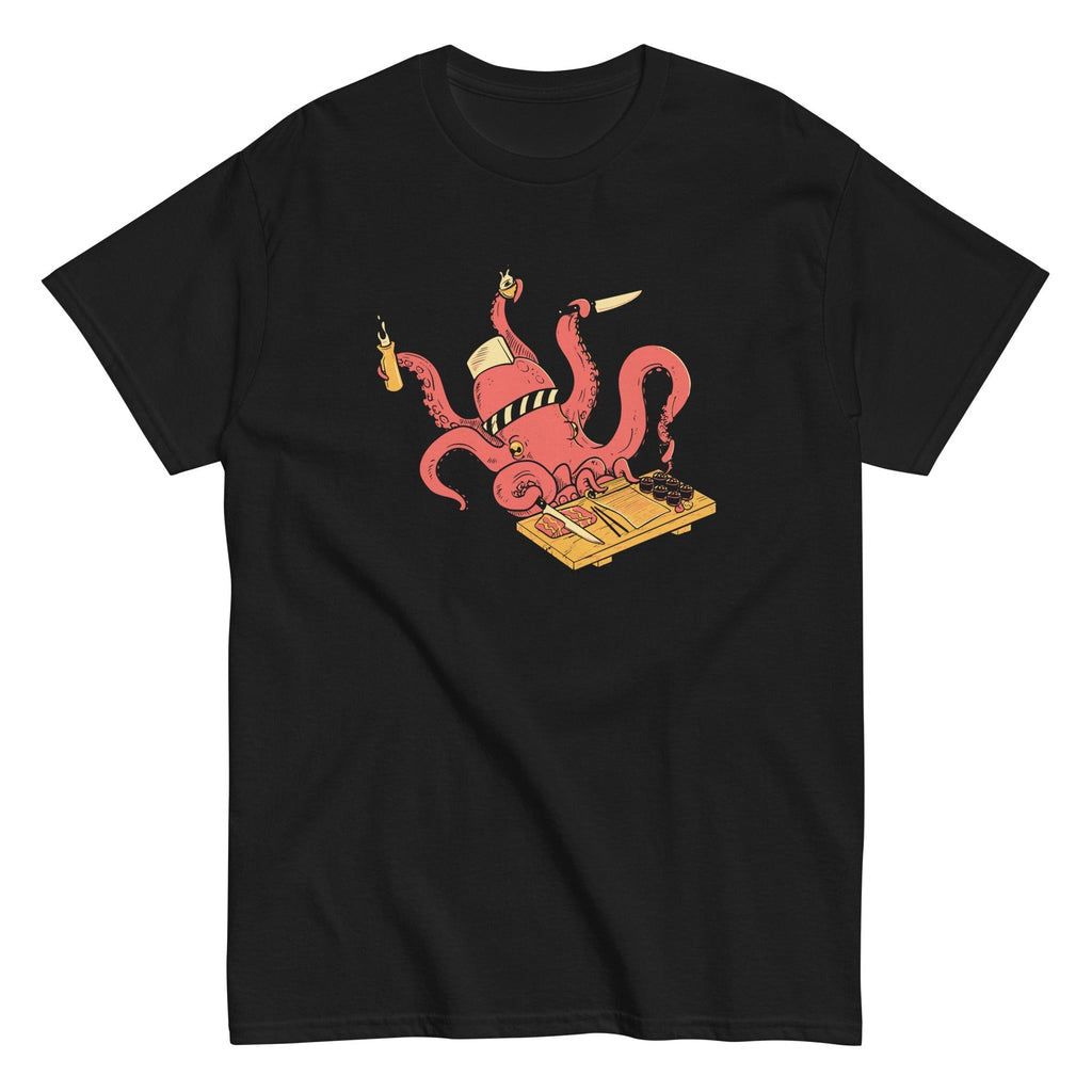 Octo Itamae Men's Classic Tee Hoodie, Sweatshirt | PureTeeCo.com (Image 1)