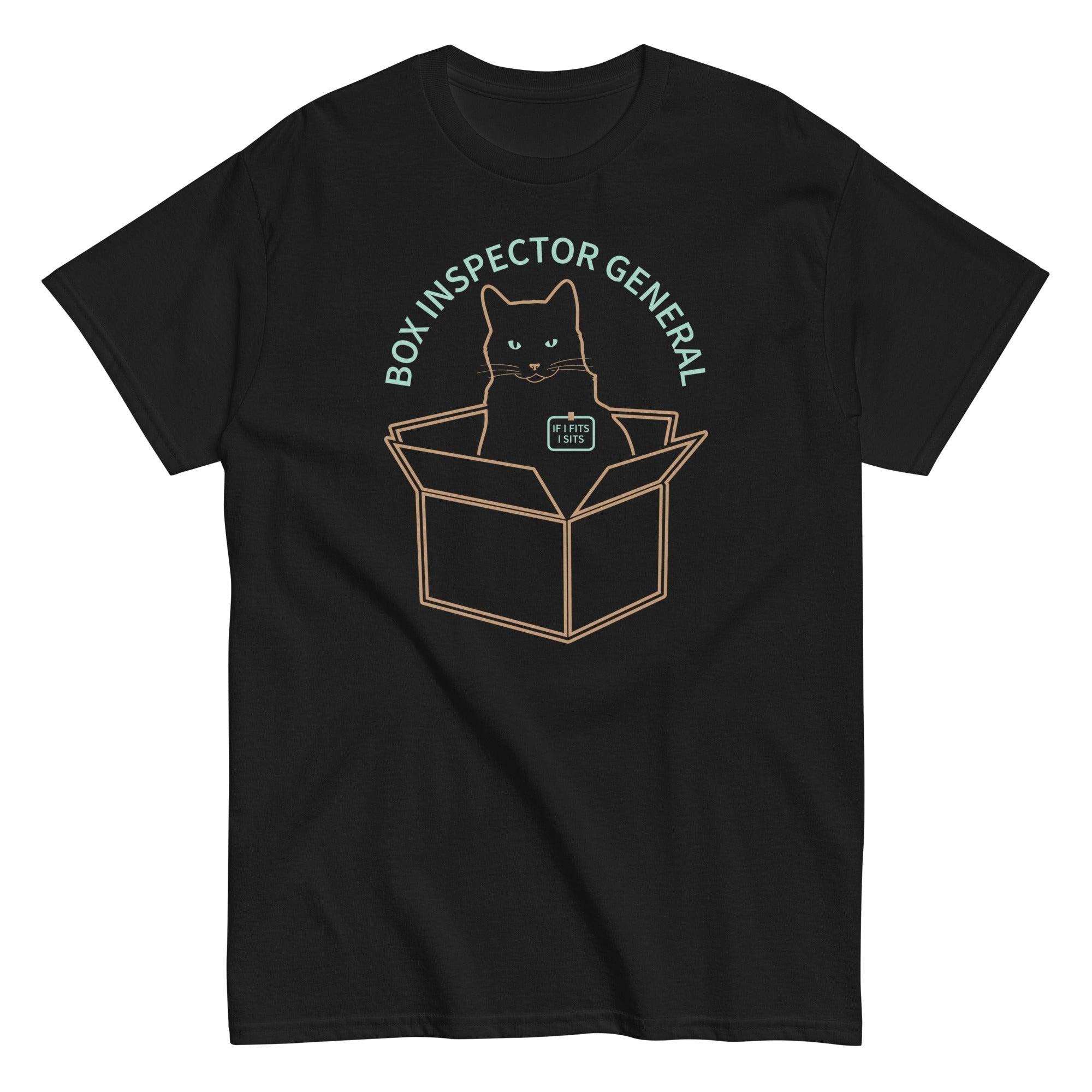 Box Inspector General Men's Classic Tee Hoodie, Sweatshirt | PureTeeCo.com (Image 1)