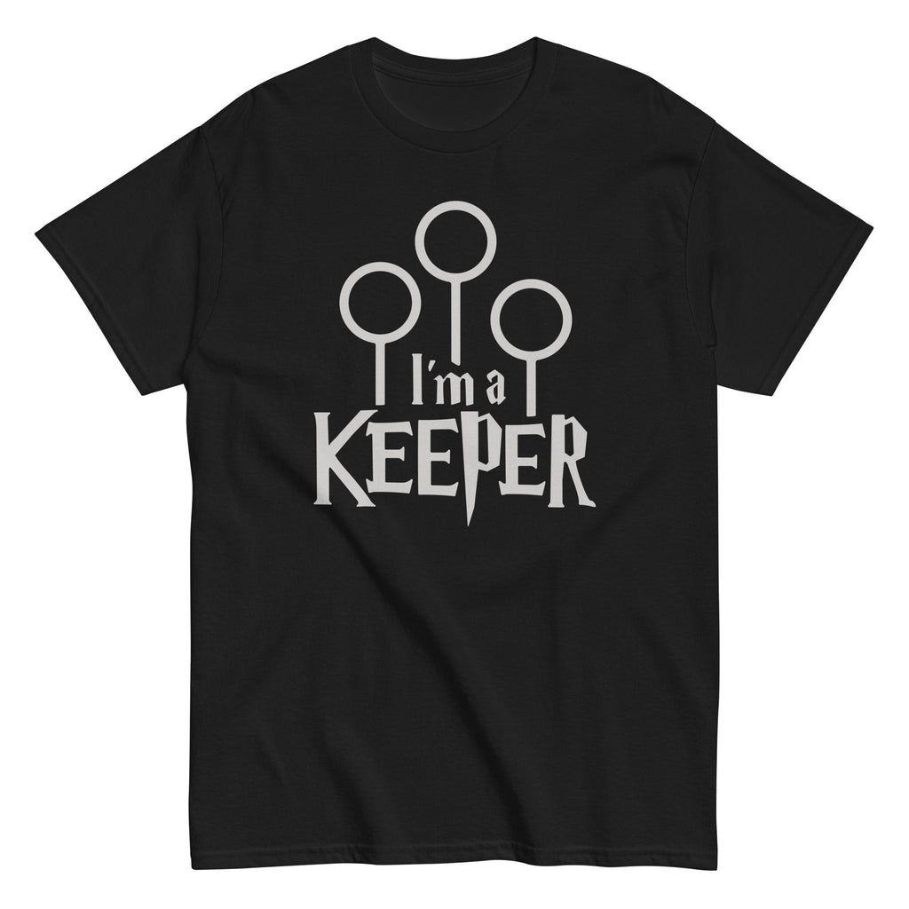 I'm A Keeper Men's Classic Tee Hoodie, Sweatshirt | PureTeeCo.com (Image 2)
