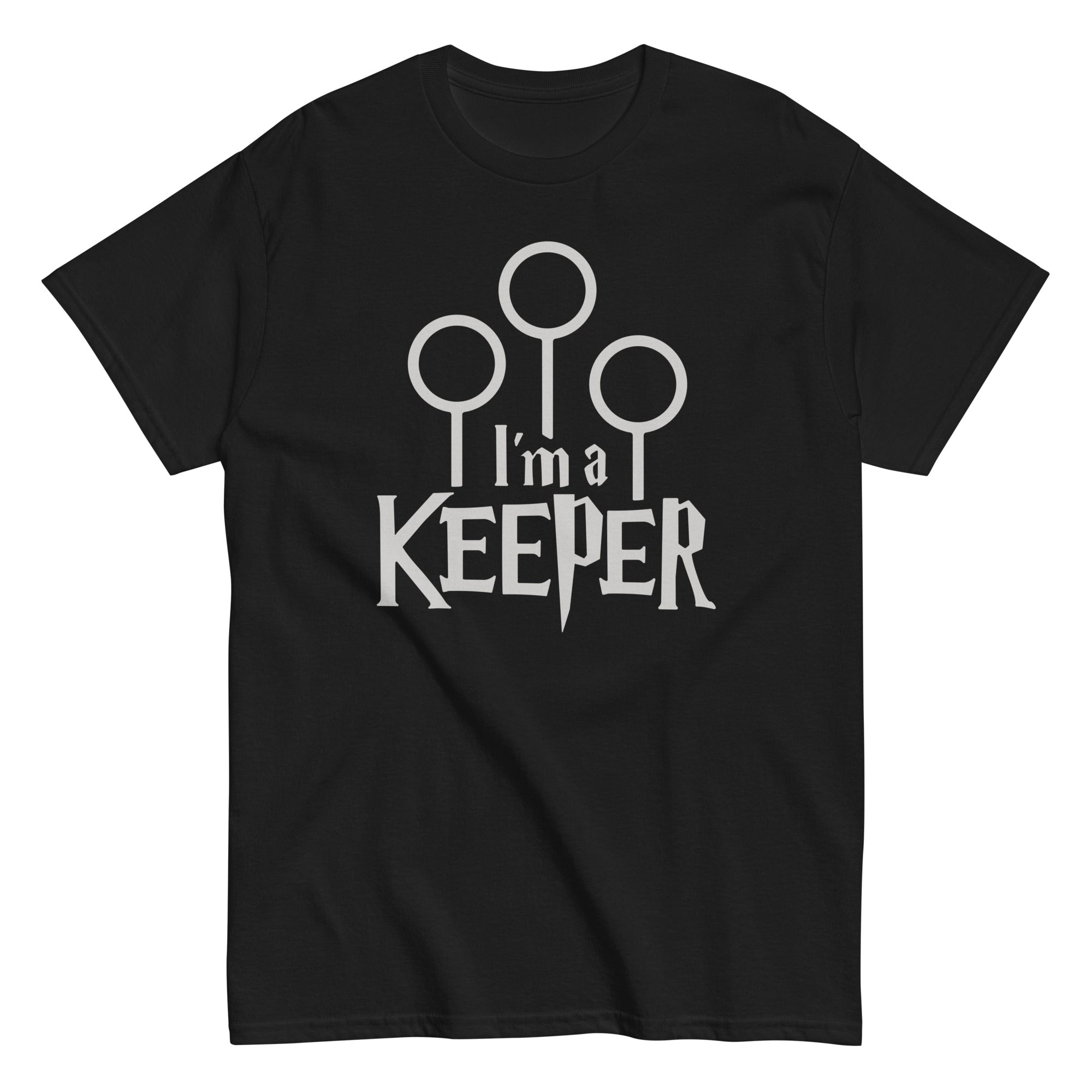 I'm A Keeper Men's Classic Tee Hoodie, Sweatshirt | PureTeeCo.com (Image 2)