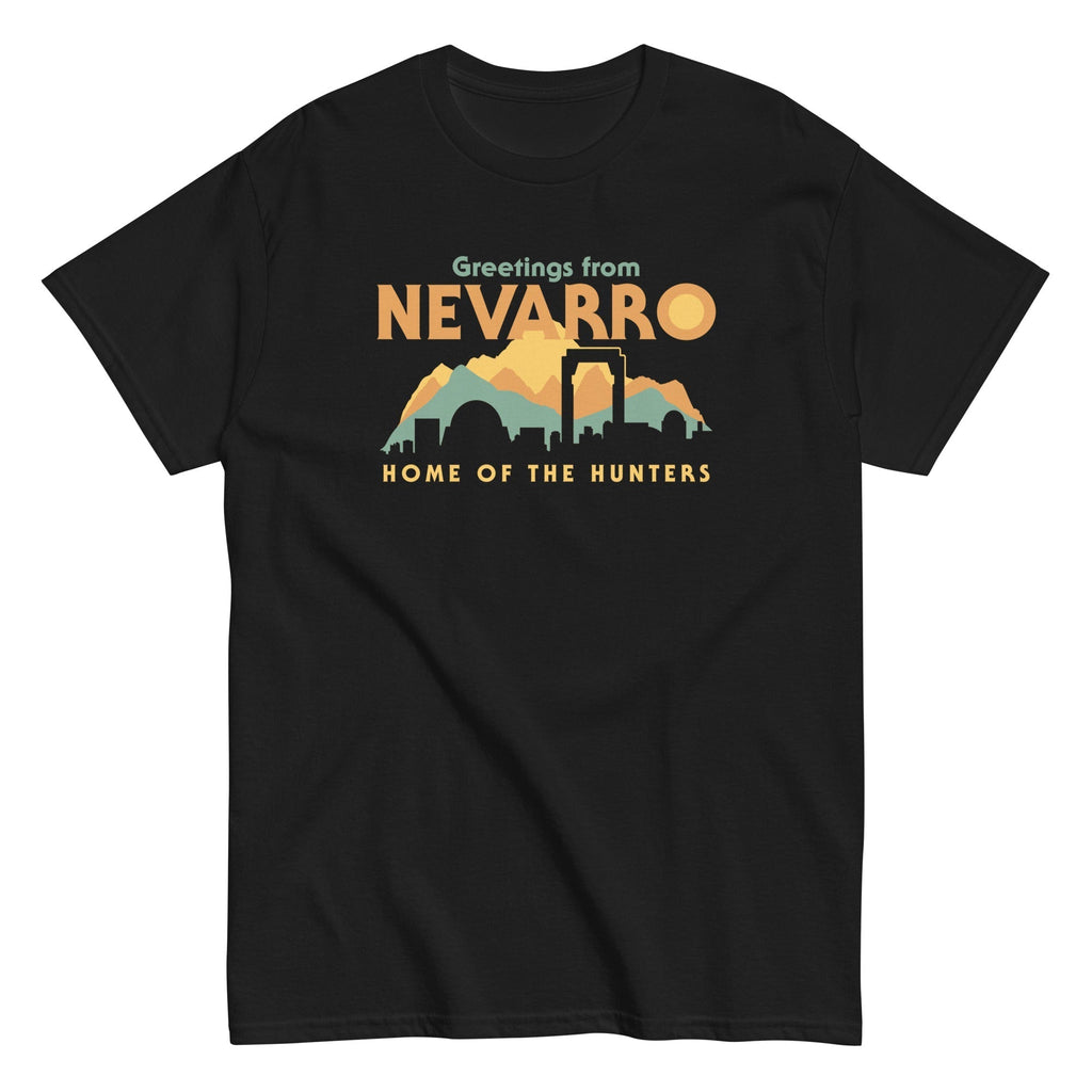 Greetings From Nevarro Men's Classic Tee Hoodie, Sweatshirt | PureTeeCo.com (Image 2)