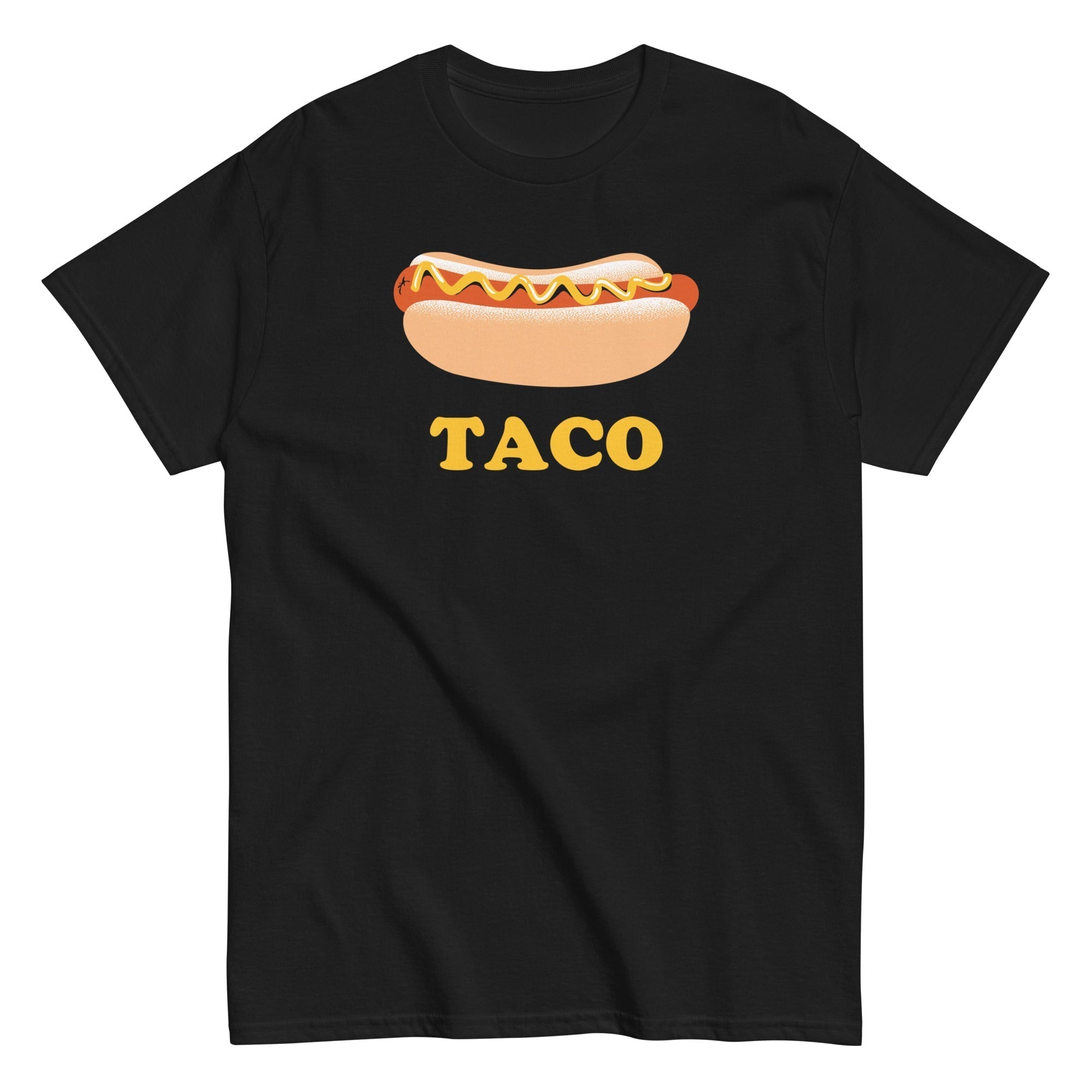 Hotdog Taco Men's Classic Tee Hoodie, Sweatshirt | PureTeeCo.com (Image 2)