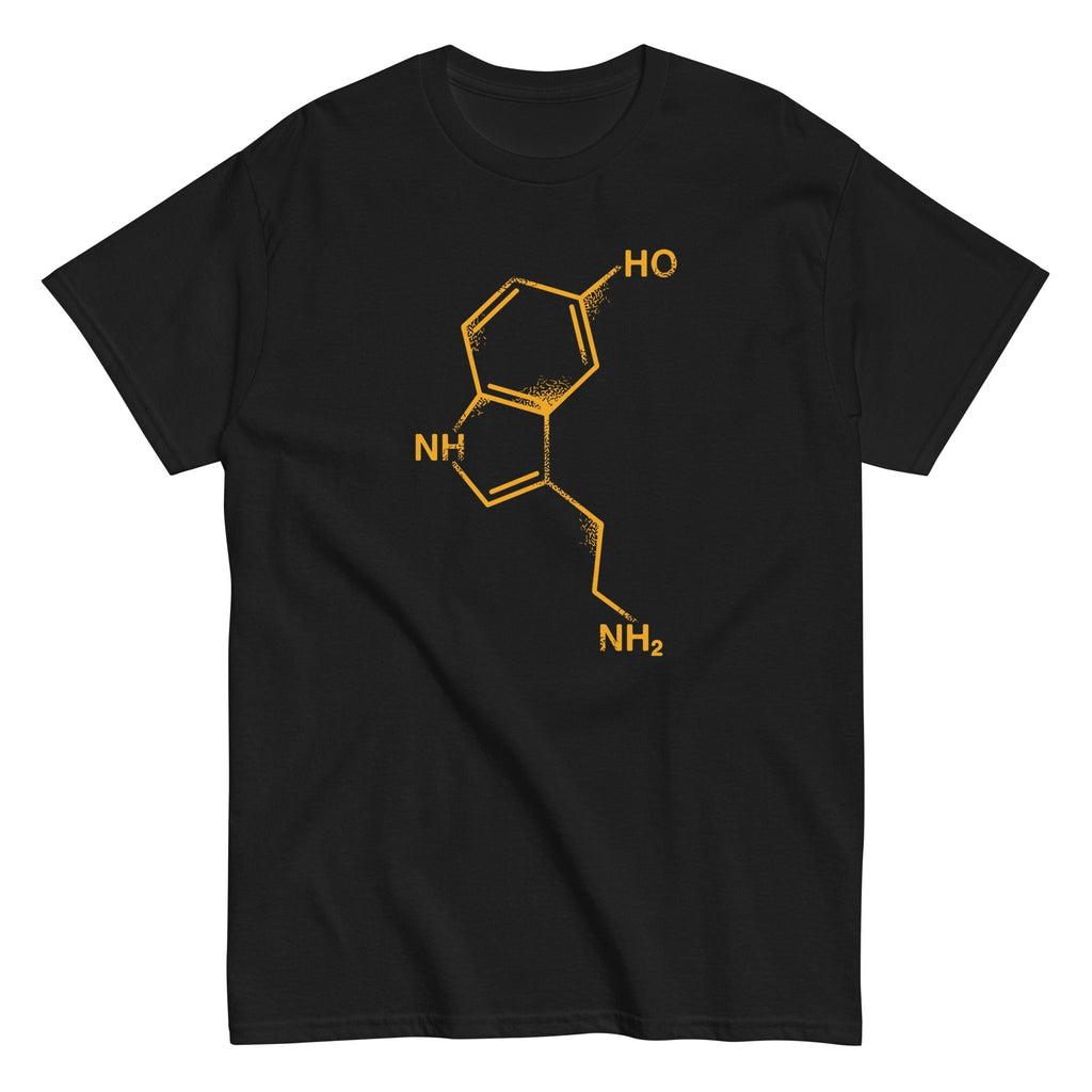 Serotonin Men's Classic Tee Hoodie, Sweatshirt | PureTeeCo.com (Image 3)