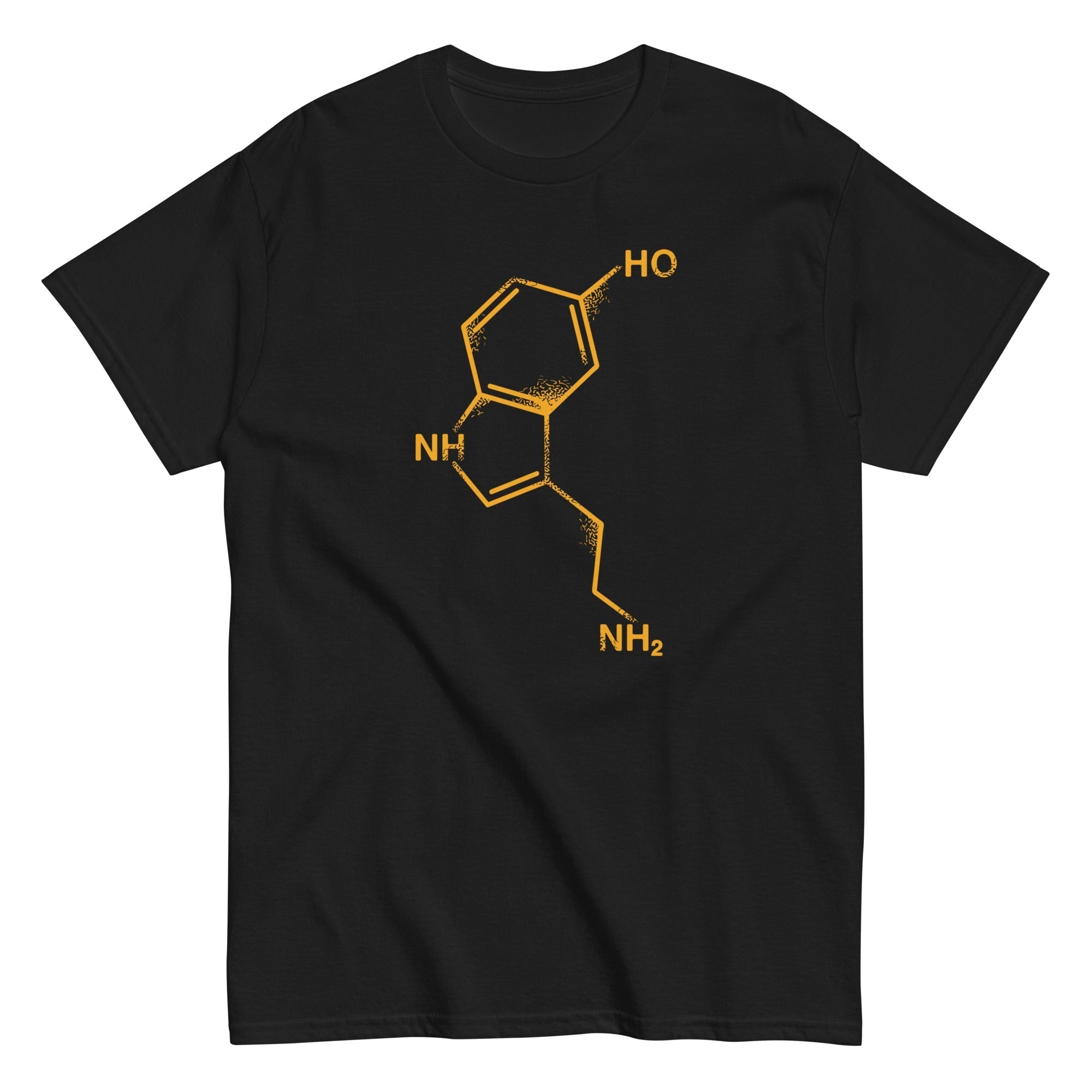 Serotonin Men's Classic Tee Hoodie, Sweatshirt | PureTeeCo.com (Image 3)