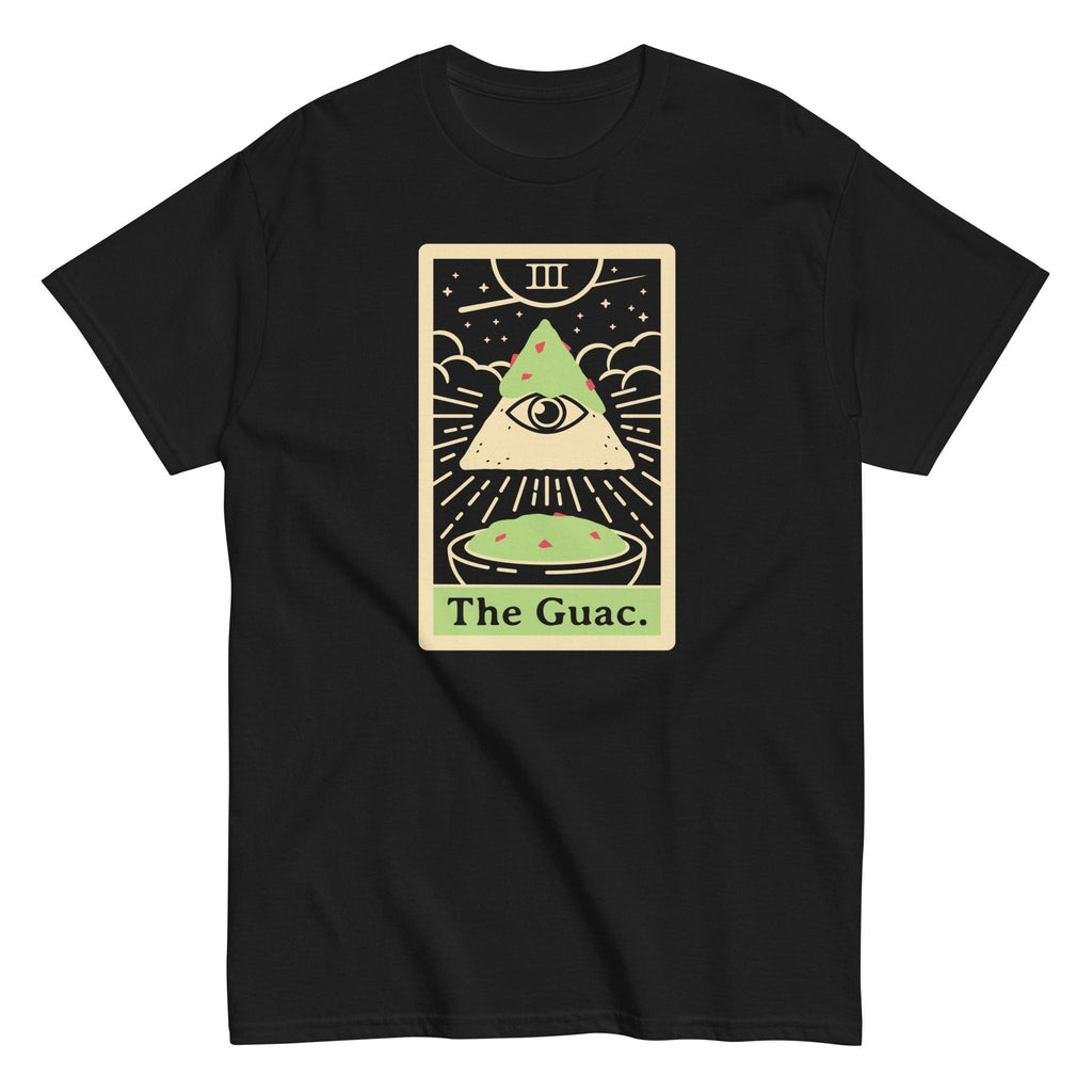 The Guac Tarot Men's Classic Tee Hoodie, Sweatshirt | PureTeeCo.com (Image 1)