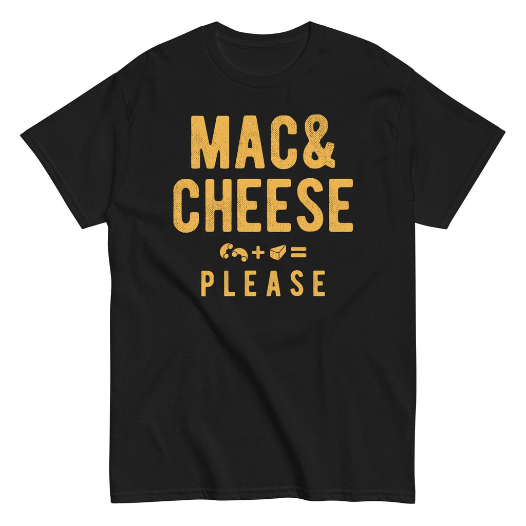 Mac And Cheese Please Men's Classic Tee Hoodie, Sweatshirt | PureTeeCo.com (Image 2)
