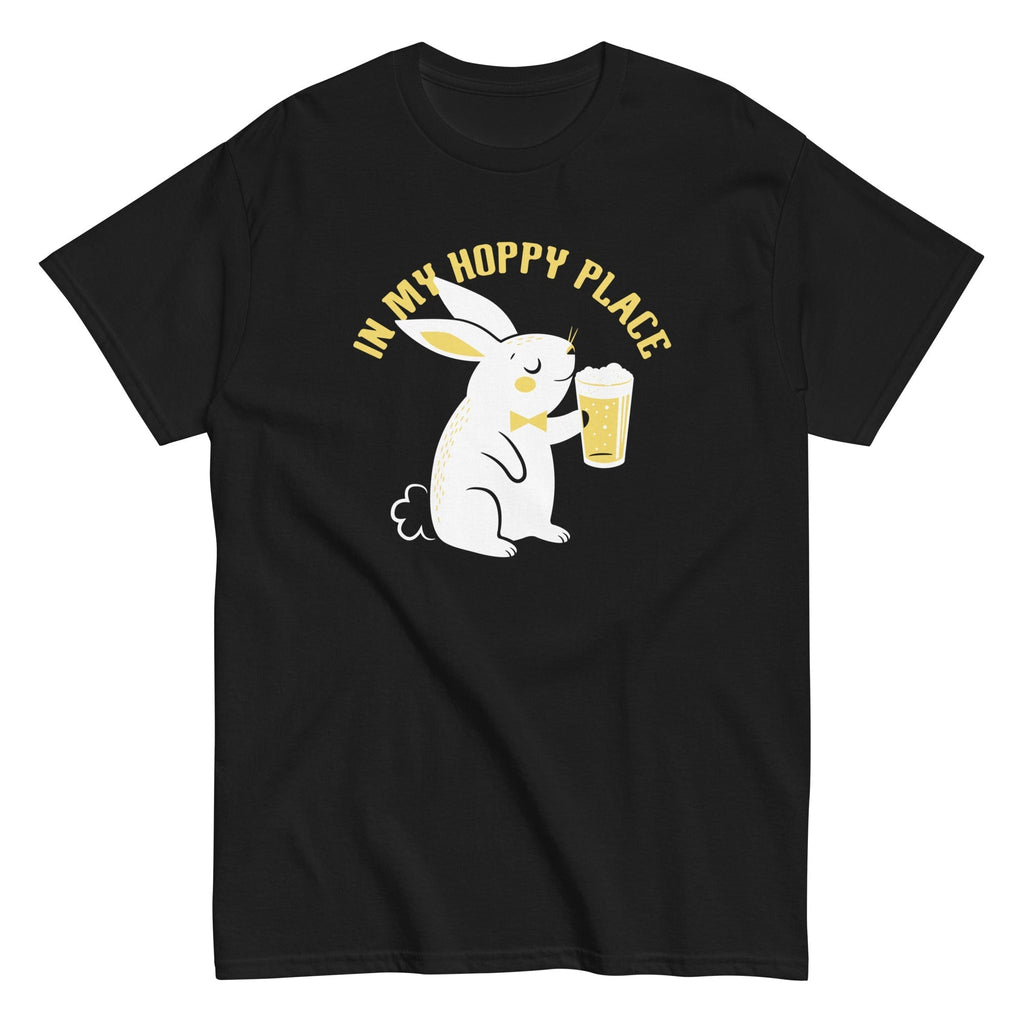 In My Hoppy Place Men's Classic Tee Hoodie, Sweatshirt | PureTeeCo.com (Image 3)