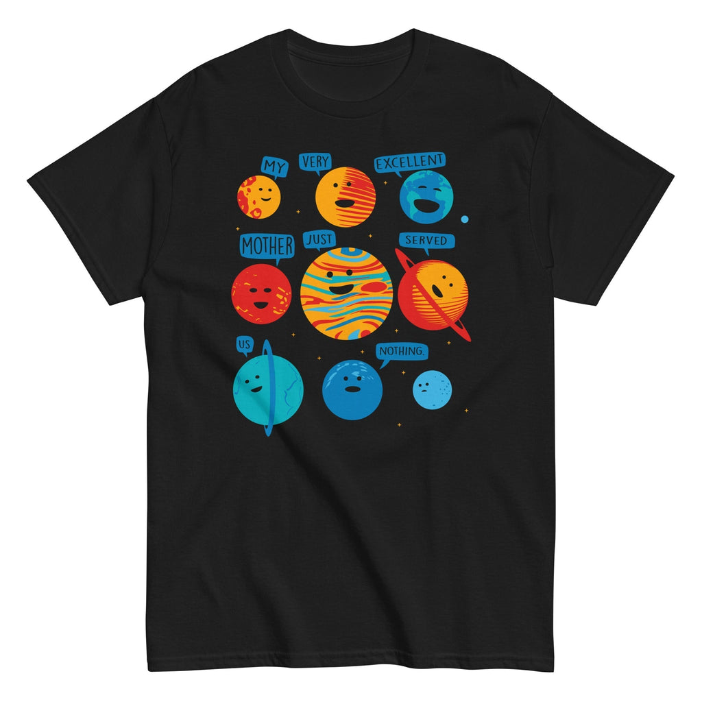 My Very Excellent Mother Just Served Us Nothing Men's Classic Tee Hoodie, Sweatshirt | PureTeeCo.com (Image 1)